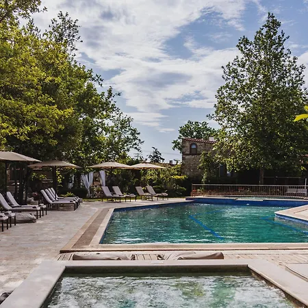 Hotell Petrino Eco Village Afytos